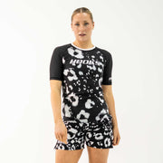 Hooks Women's Short Sleeve Rash Guard - Prowl - 7