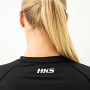 Hooks Core BJJ Rashguard Black - Short Sleeve - Women's - 1