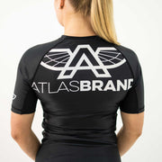 The Atlas Brand Women's Ranked Rash Guard - Black - 2