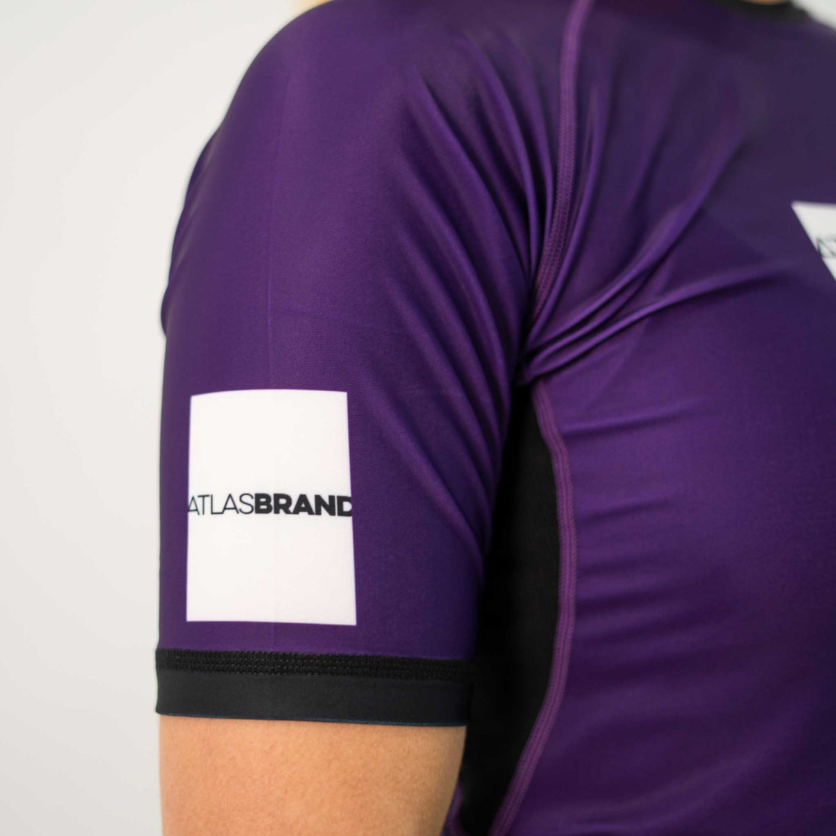 The Atlas Brand Women's Ranked Rash Guard - Purple - 2