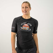 Just Jits Women's Short Sleeve Rash Guard - The Classic Shop - 2