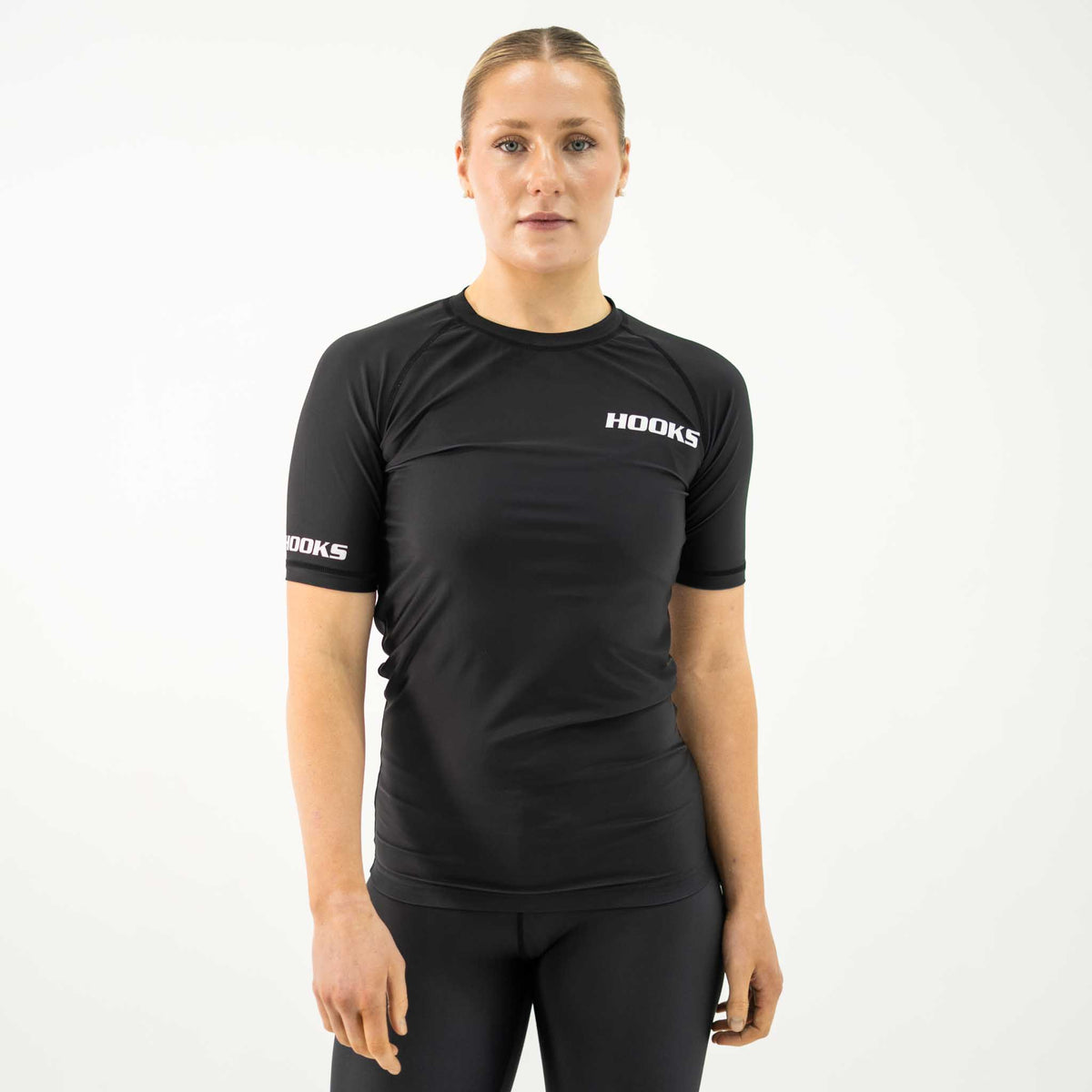 Hooks Core BJJ Rashguard Black - Short Sleeve - Women's - 5