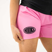 Hooks Women's Sports Shorts - Rose Noir - 2