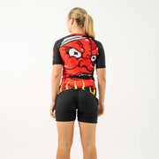 True Illusion Women's Short Sleeve Rash Guard - Grappling Demon - 7