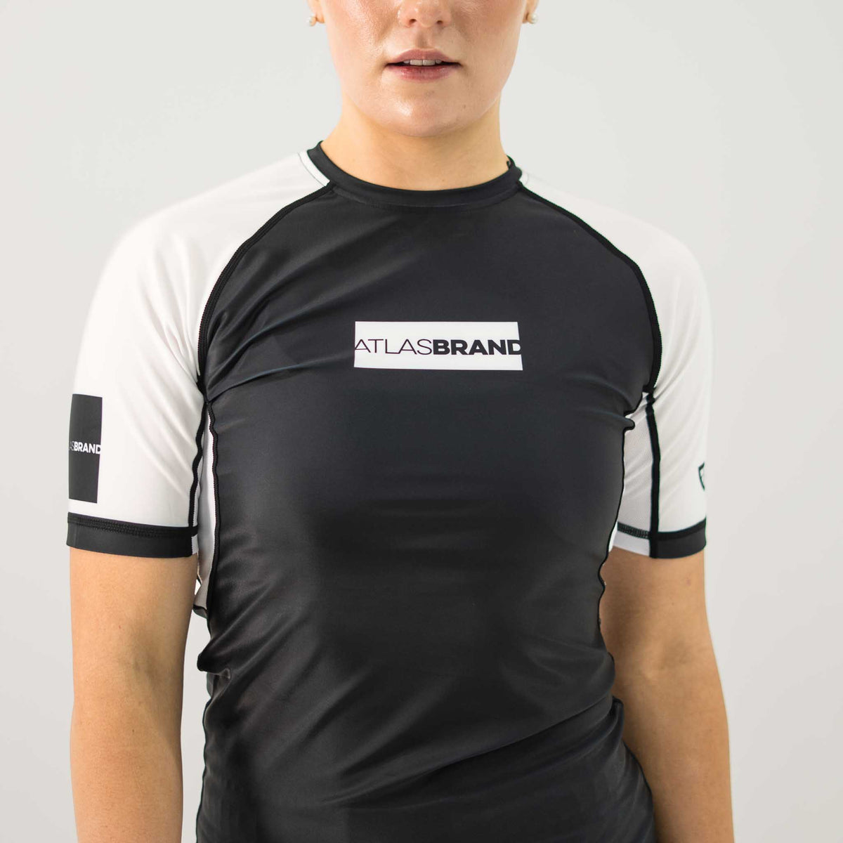 The Atlas Brand Women's Ranked Rash Guard - White - 3