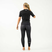 Hooks Women's Core BJJ Spats - Black - 3