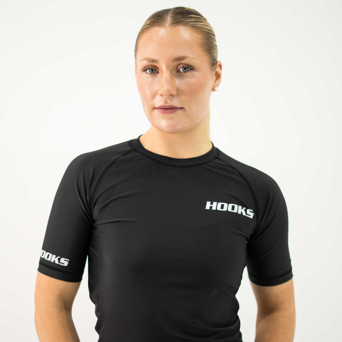 Hooks Core BJJ Rashguard Black - Short Sleeve - Women's - 4