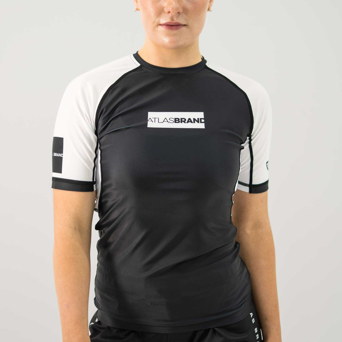 The Atlas Brand Women's Ranked Rash Guard - White - 2