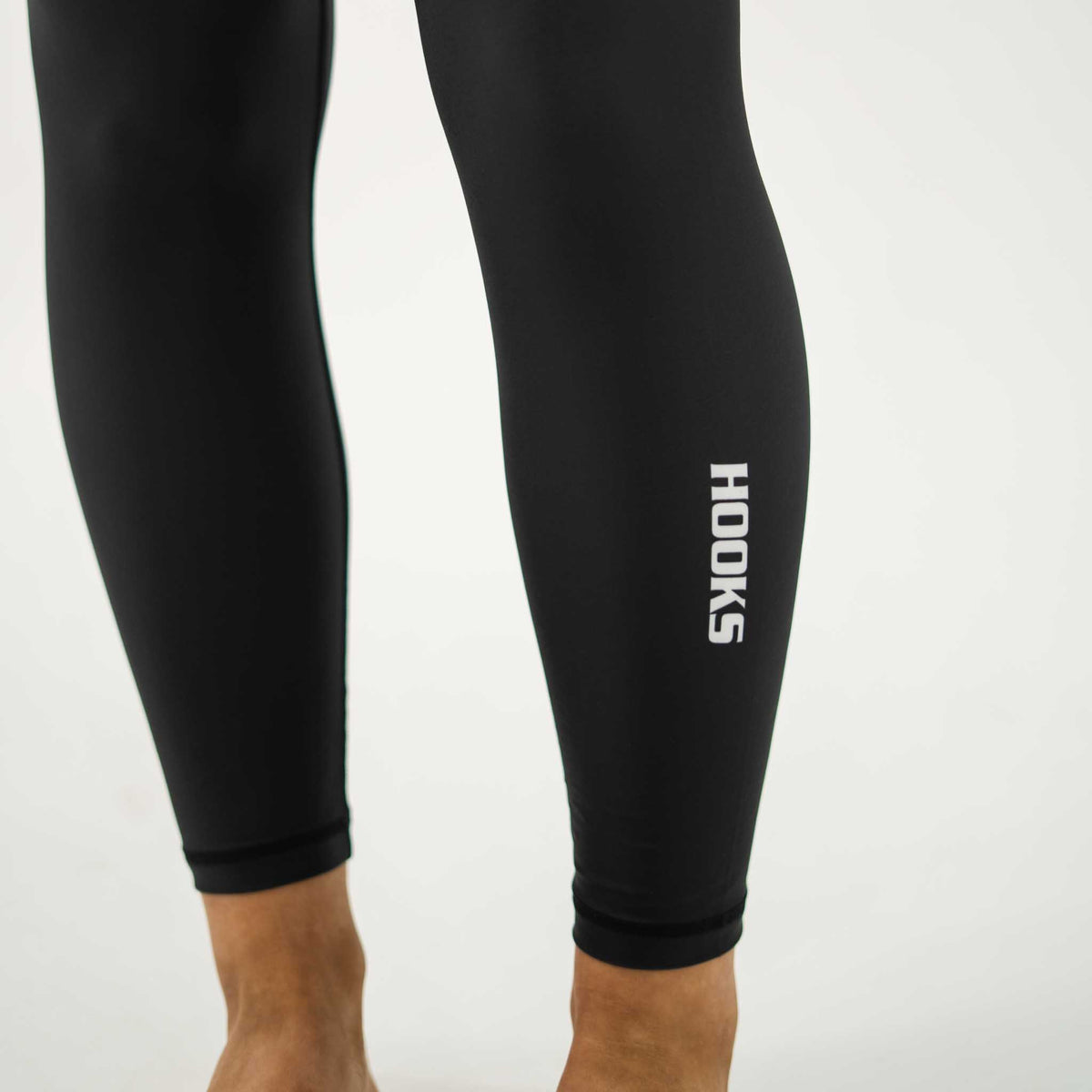 Hooks Women's Core BJJ Spats - Black - 2