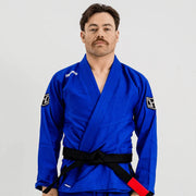 Hooks Men's Prolight BJJ Gi in blue- front view