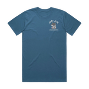 Flat lay of Just Jits BJJ T-Shirt – Da Boss, front with print