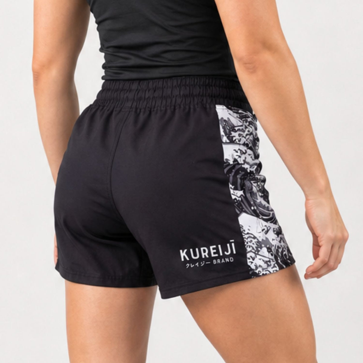 Kureiji Women's BJJ Shorts - Dark Flow 4
