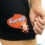 Kureiji BJJ Shorts Twisties Cheese side print detail view