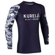 Kureiji Women's Long Sleeve Rashguard - Dark Flow 2