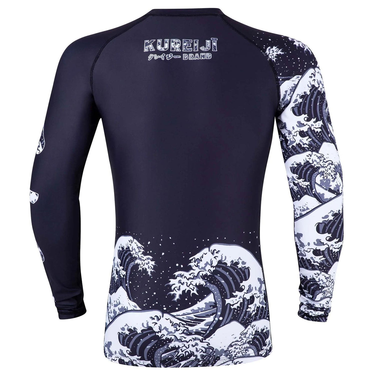 Kureiji Women's Long Sleeve Rashguard - Dark Flow 4