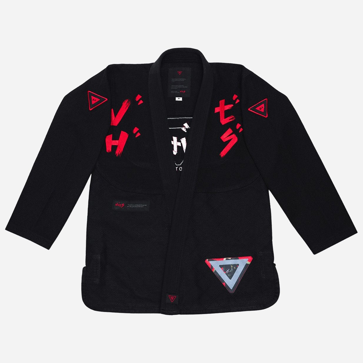 rage kimono black front