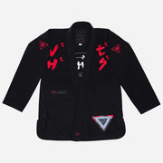 rage kimono black front