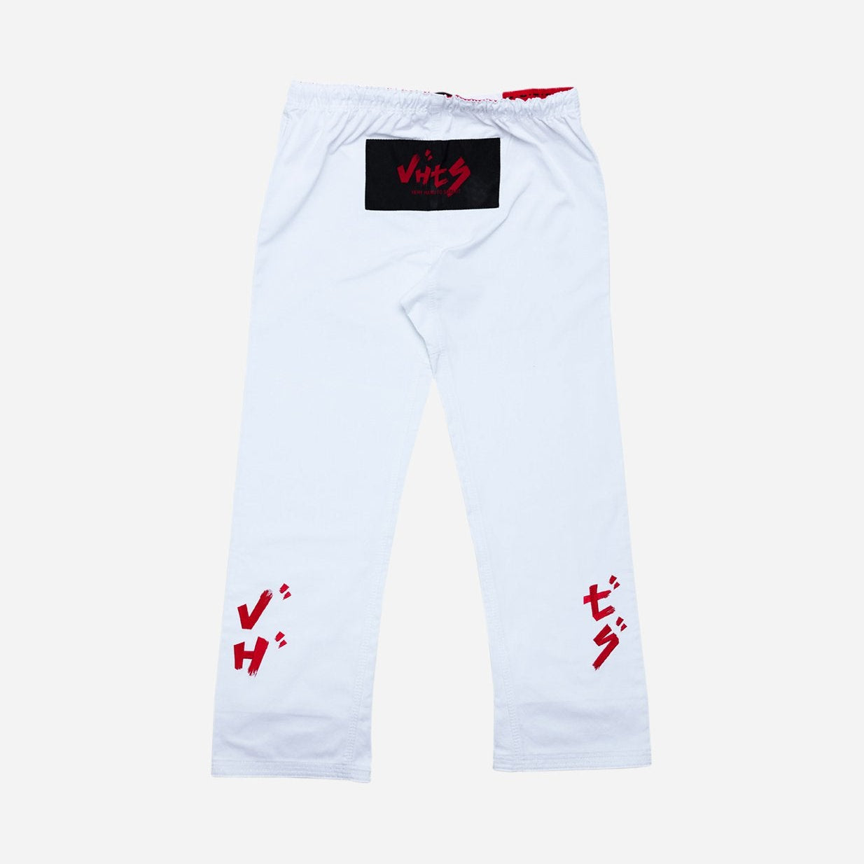 rage kimono white pants back