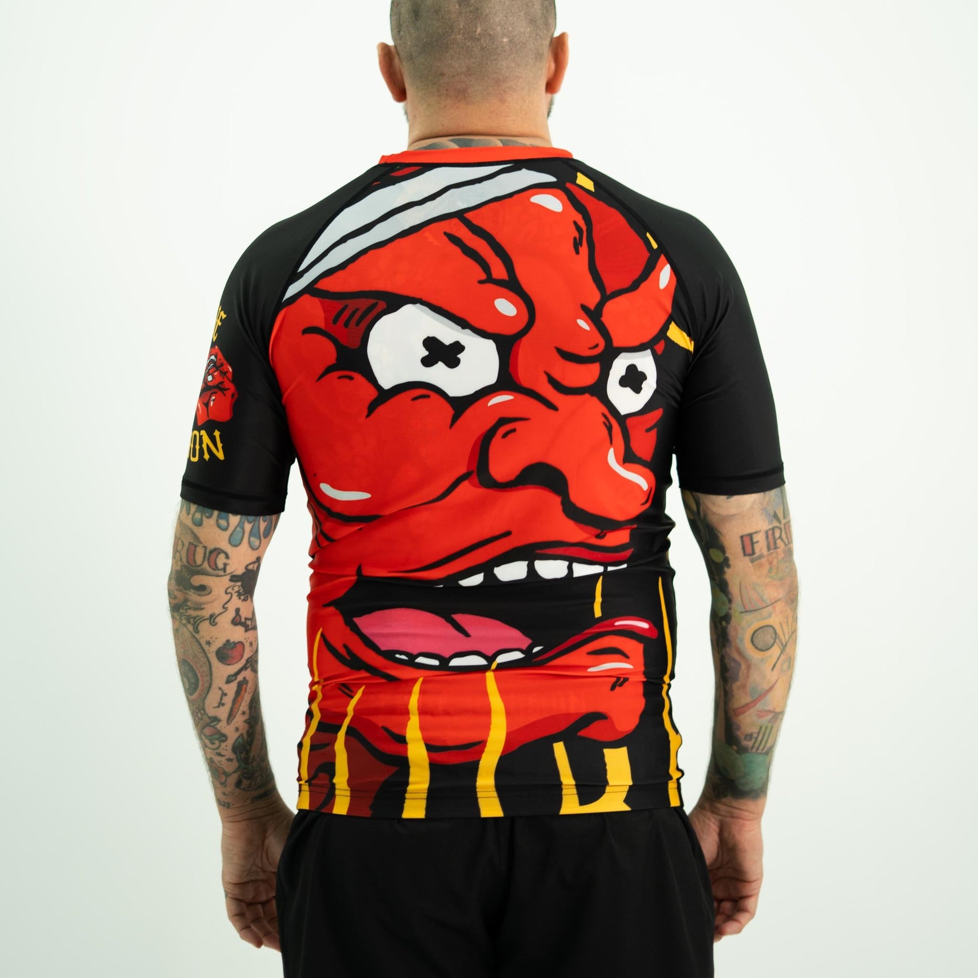 True Illusion Rash Guard Short Sleeve - Grappling Demon