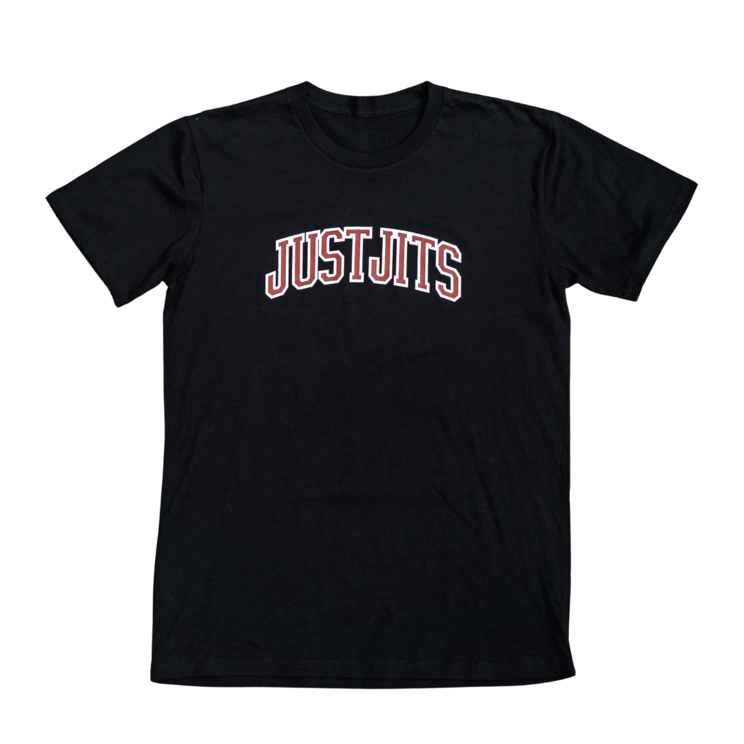Just Jits Varsity T-Shirt.