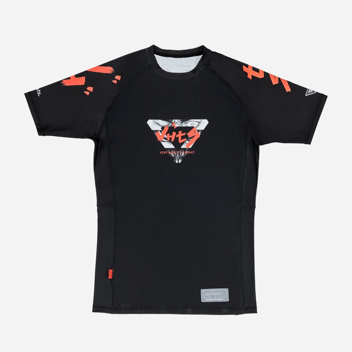 VHTS Rage Rash Guard Black Front