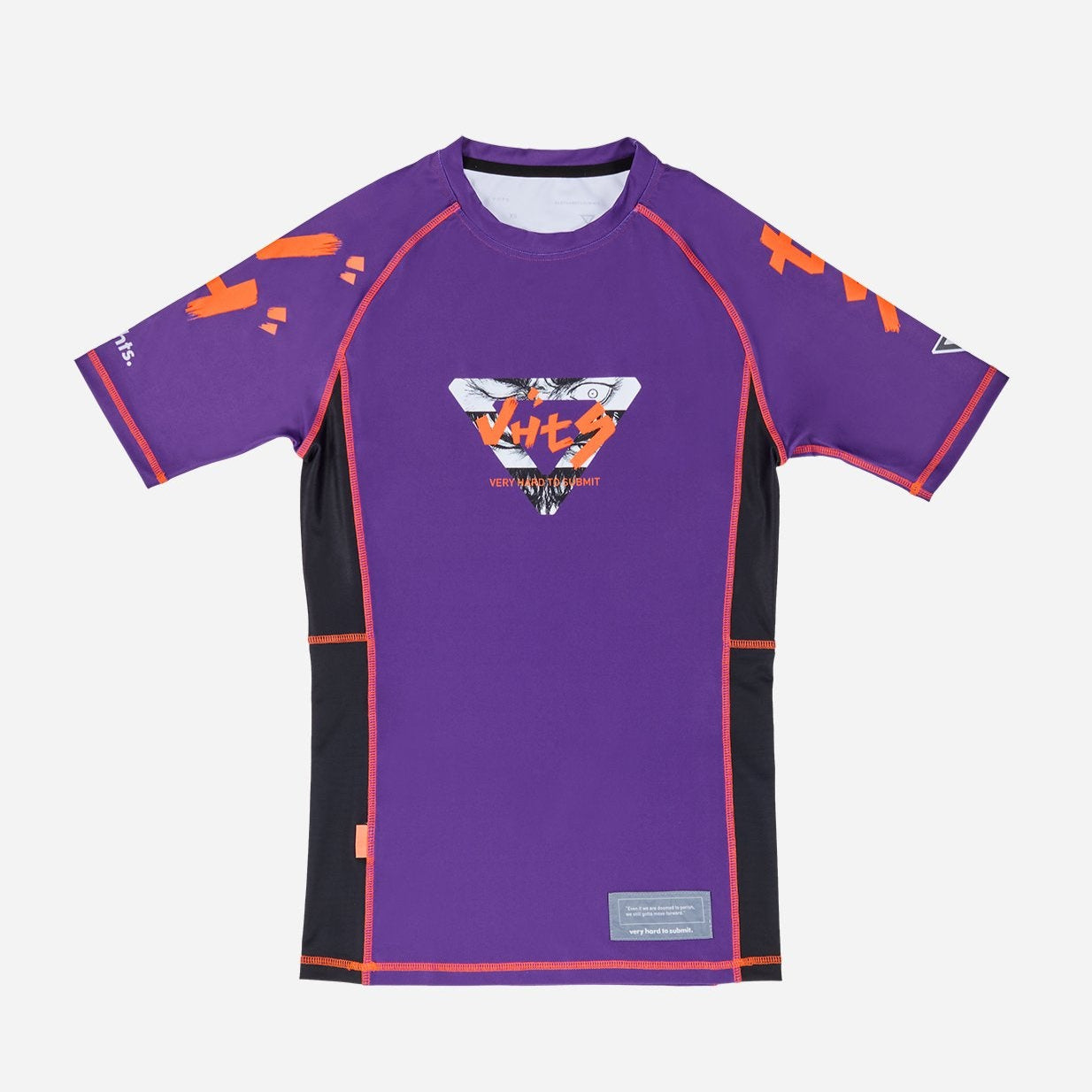 VHTS Rage Rash Guard Purple Front