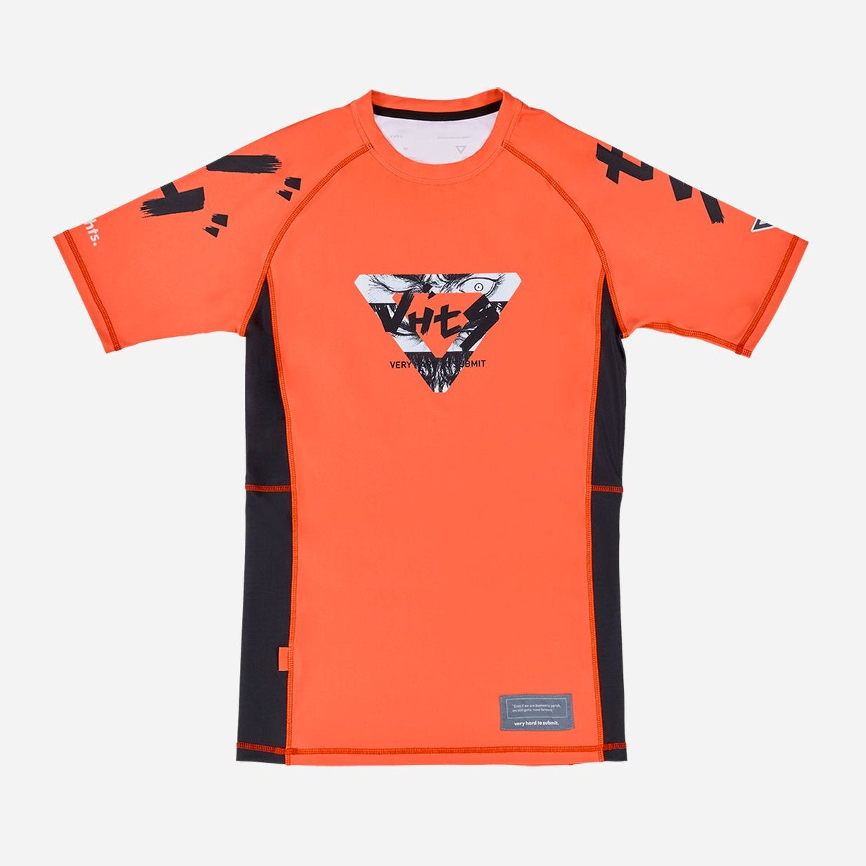 VHTS Rage Rash Guard Red Back