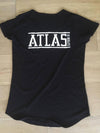 ATLAS CLEARANCE WOMENS BETWEEN THE LINES TEE - Just Jits