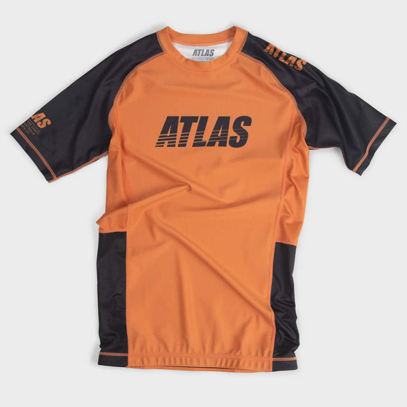 Atlas Splitter Rashguard - Burnt Orange - Just Jits