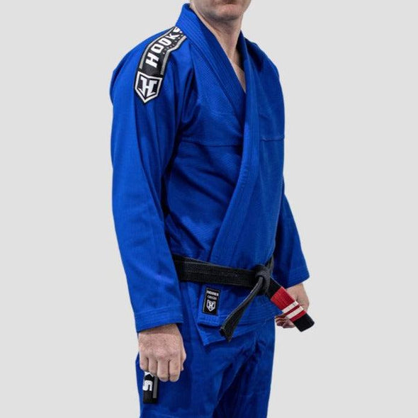 Hooks Origin BJJ Gi - Blue with White Belt - Just Jits