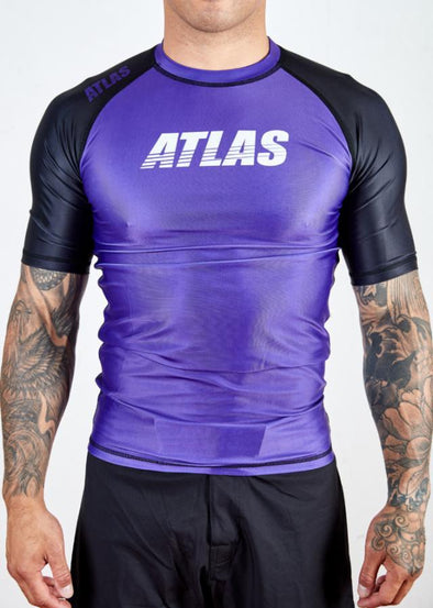 Atlas Splitter Rashguard - Purple - Just Jits