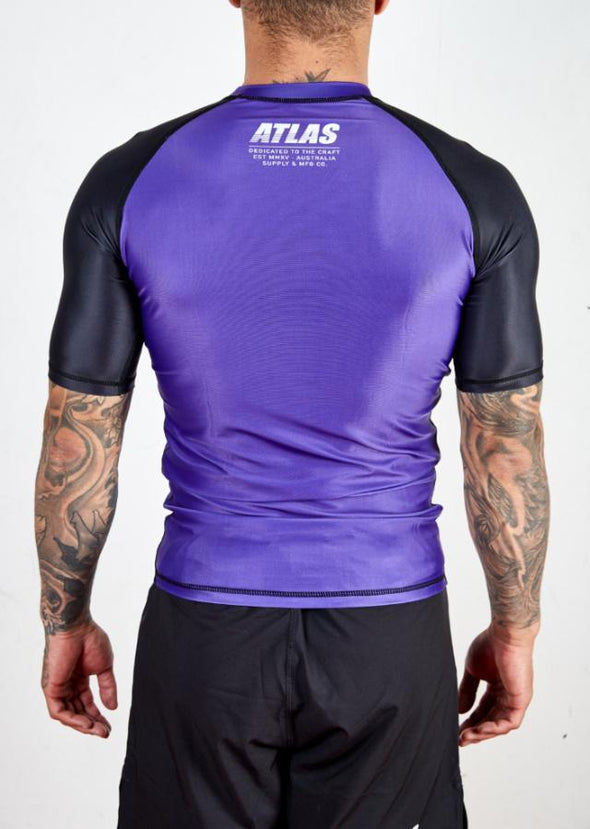 Atlas Splitter Rashguard - Purple - Just Jits