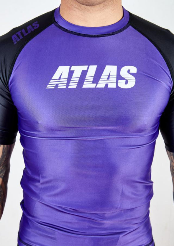 Atlas Splitter Rashguard - Purple - Just Jits