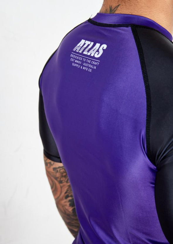 Atlas Splitter Rashguard - Purple - Just Jits