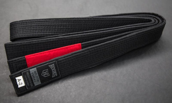 Hooks Black Jiu Jitsu Belt - Just Jits