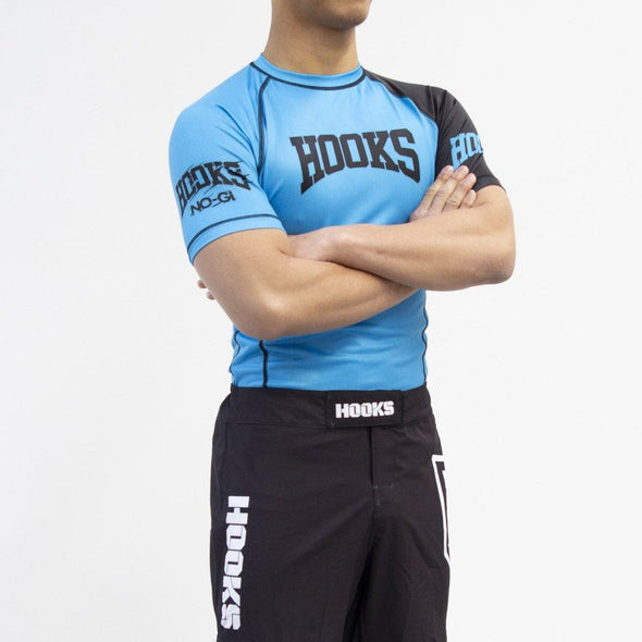 Hooks Pro Light Rashguard - Blue - Just Jits