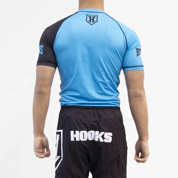 Hooks Pro Light Rashguard - Blue - Just Jits
