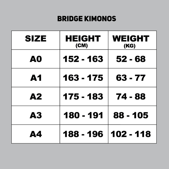 Bridge Kimonos Roots BJJ Gi - White w/ Black - Just Jits