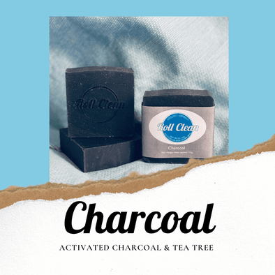 Roll Clean Charcoal Bar Soap - Just Jits