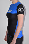 Womens Atlas Clearance Rashguard Short Sleeve - Blue - Just Jits