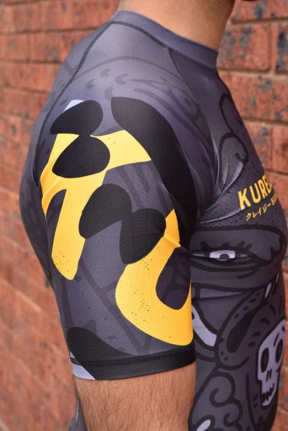 Battle - Kureijī x Half Sumo Collective Collab - Short Sleeve Rashguard - Just Jits