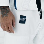 AT23 BJJ Gi White and Blue Atlas