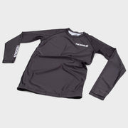Hooks Core BJJ Rashguard Black - Long sleeve - Just Jits