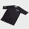 Hooks Core BJJ Rashguard Black - Short sleeve - Just Jits