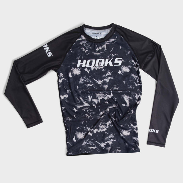 Hooks Granite Rash Guard - Long Sleeve - Just Jits