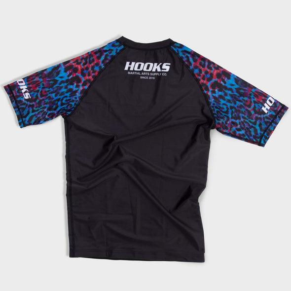 Hooks Neon Panther Rashguard - Short Sleeve - Just Jits
