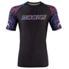 Hooks Kids Neon Panther BJJ Rashguard - Short Sleeve - Just Jits