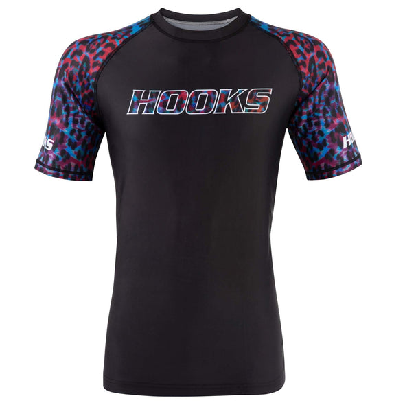 Hooks Kids Neon Panther BJJ Rashguard - Short Sleeve - Just Jits