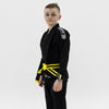 Kids Hooks Origin BJJ Gi - Black with White Belt - Just Jits