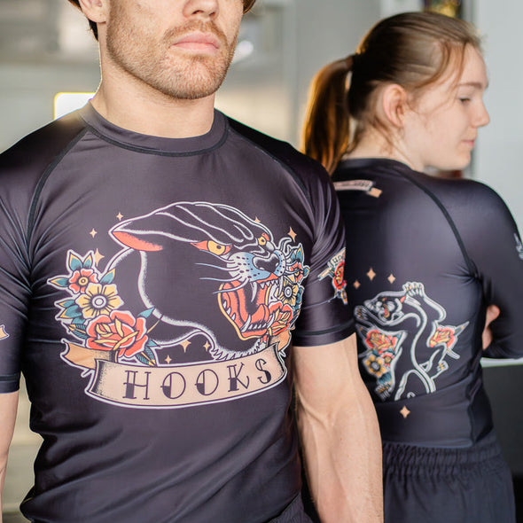 Hooks Pantera Negra Rash Guard